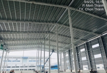 Ứng dụng nhà khung thép tiền chế trong xây dựng nhà xưởng 