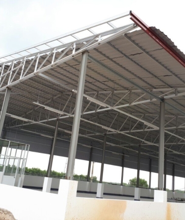 Khung thép mái nhà lợp tôn là gì?